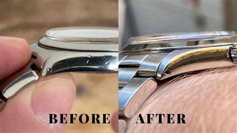 rolex service before and after